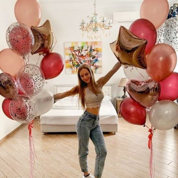 Фонтаны шаров "Селебрити" в Петрозаводске