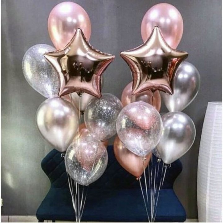 Фонтаны шаров "Дубль старт" в Петрозаводске