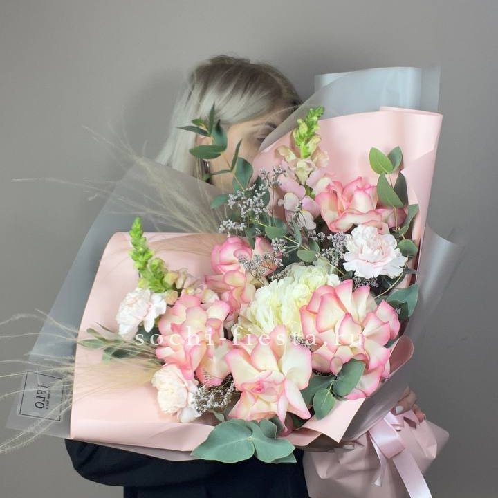  Букет  "Закат для неё" в Петрозаводске