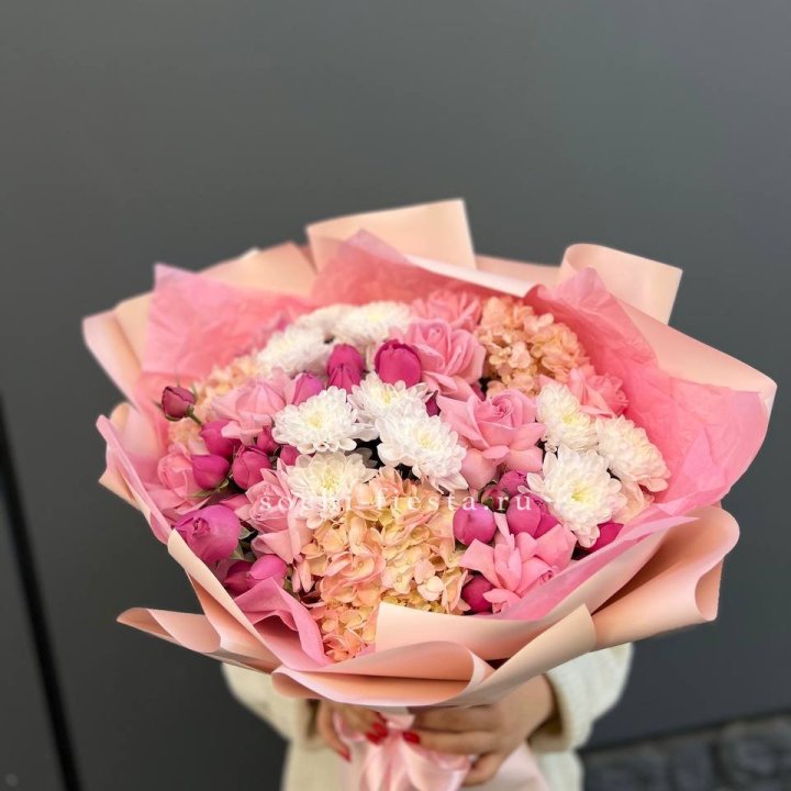 Букет "Нежное послание" в Петрозаводске