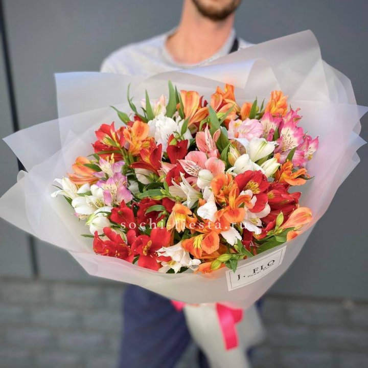 Микс альстромерий №5 в Петрозаводске