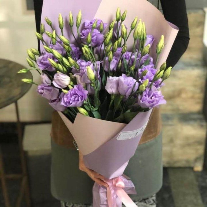 Букет эустом "Лило" в Петрозаводске