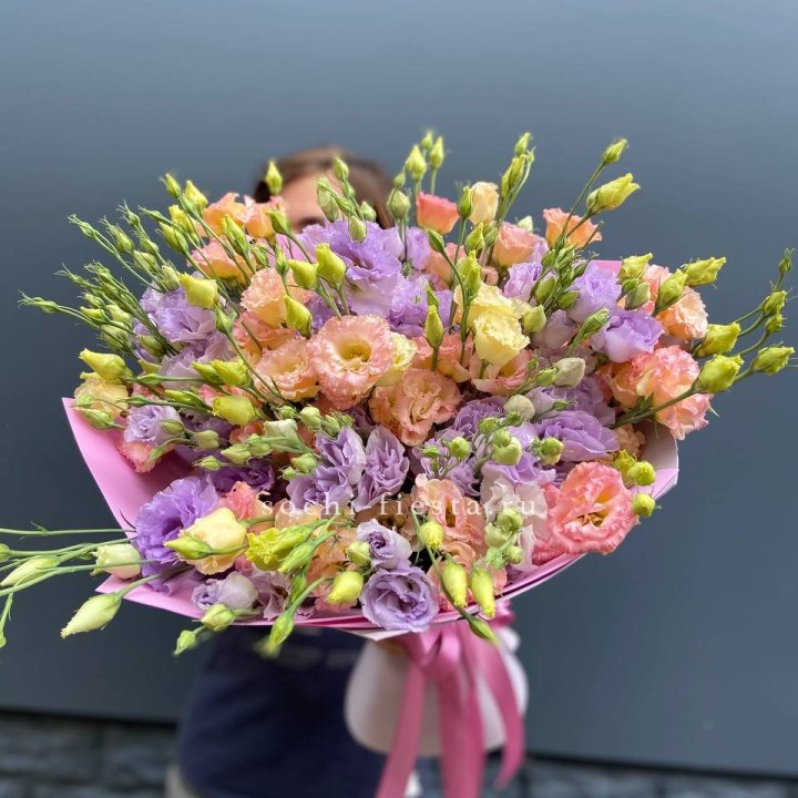 Букет эустом №2  в Петрозаводске