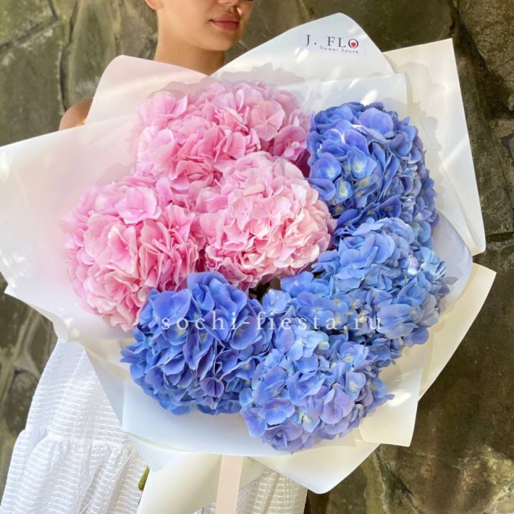 Букет гортензий №1 в Петрозаводске