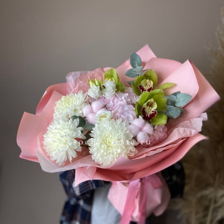  Букет с орхидеями "Вита" в Петрозаводске