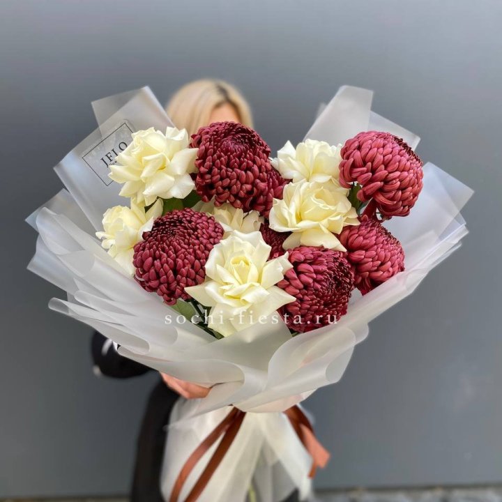 Дуо бигуди и розы в Петрозаводске