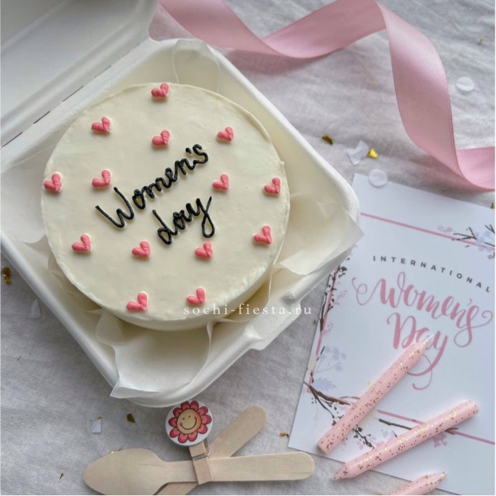 Бенто-торт "Дорогим женщинам"  в Петрозаводске