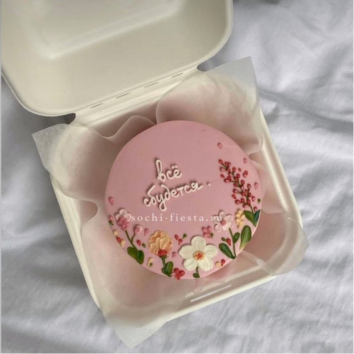 Бенто-торт "Все сбудется"  в Петрозаводске