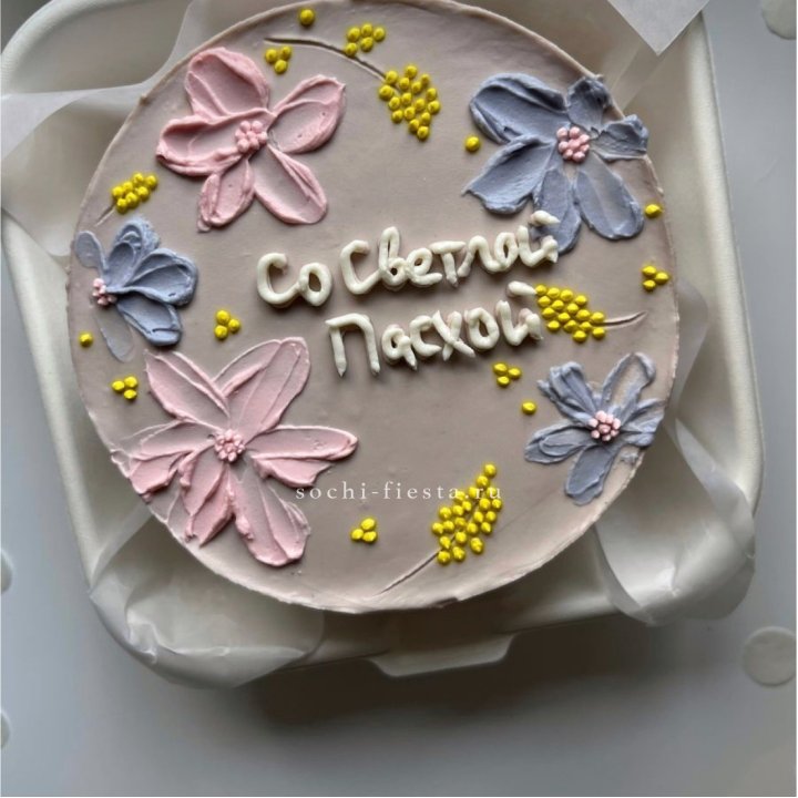 Бенто-торт "Светлой Пасхи" 3 в Петрозаводске