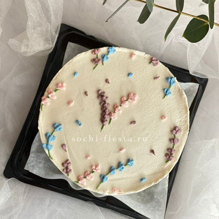 Бенто-торт "Лаванда" в Петрозаводске