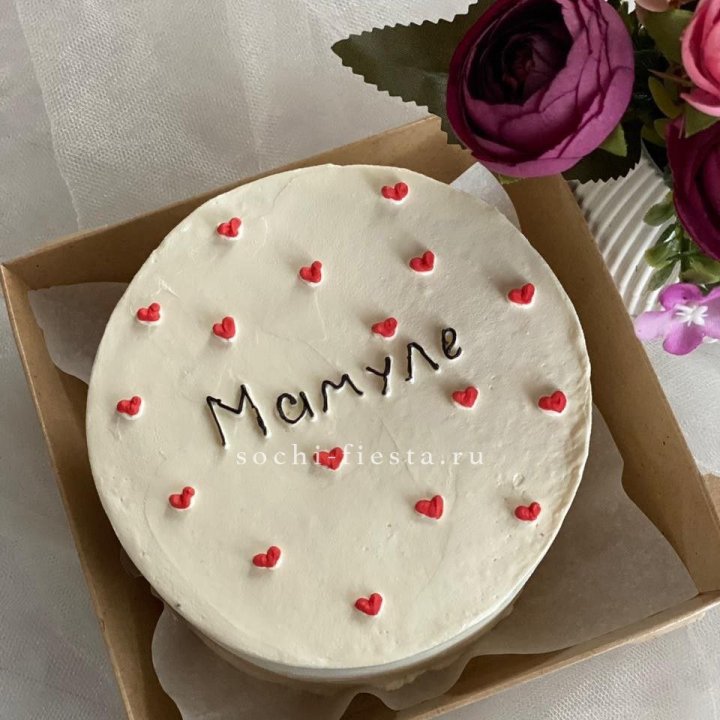 Бенто-торт "Мамуле" в Петрозаводске