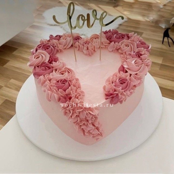 Торт "Сердце" 10 в Петрозаводске