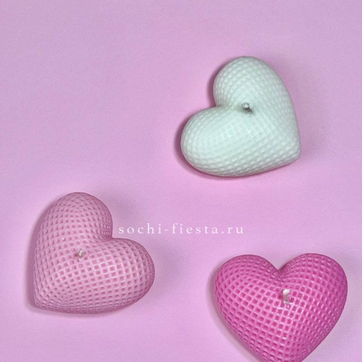 Набор свеч сердец в Петрозаводске