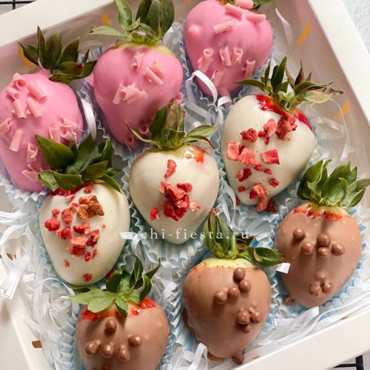 Клубника в шоколаде 9 ягод в Петрозаводске