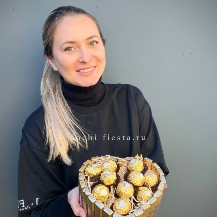 Шоколадный набор Сердце в Петрозаводске