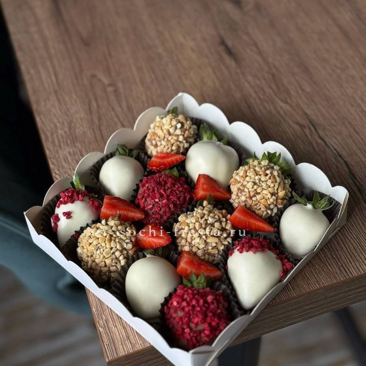 Клубника в шоколаде 12 ягод №2 в Петрозаводске