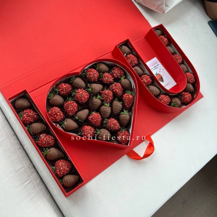 Клубника в шоколаде "Я люблю тебя" в Петрозаводске