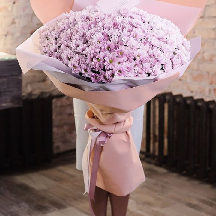 Облако хризантем №1 в Петрозаводске