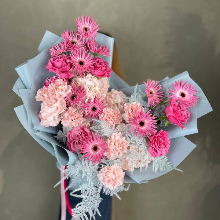 Дизайнерский букет "Свит хаер" в Петрозаводске