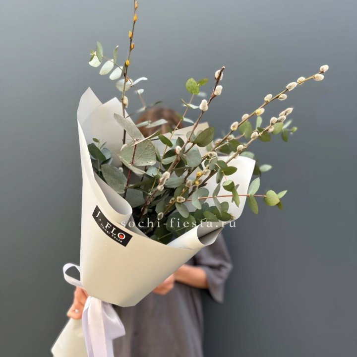 Букет Вербы и Эвкалипта в Петрозаводске