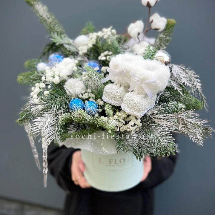 Новогодний бокс "Ботс блю" в Петрозаводске