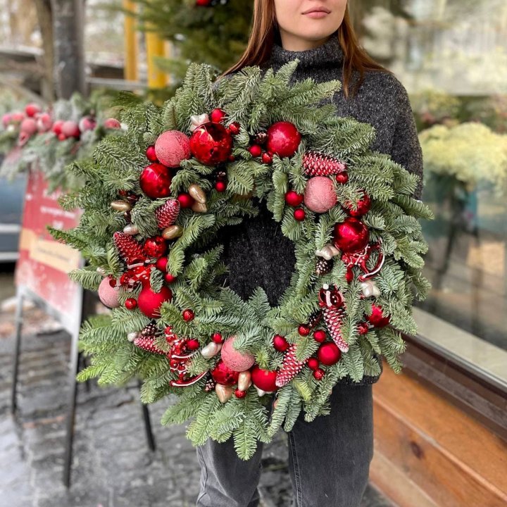 Рождественский венок  в Петрозаводске