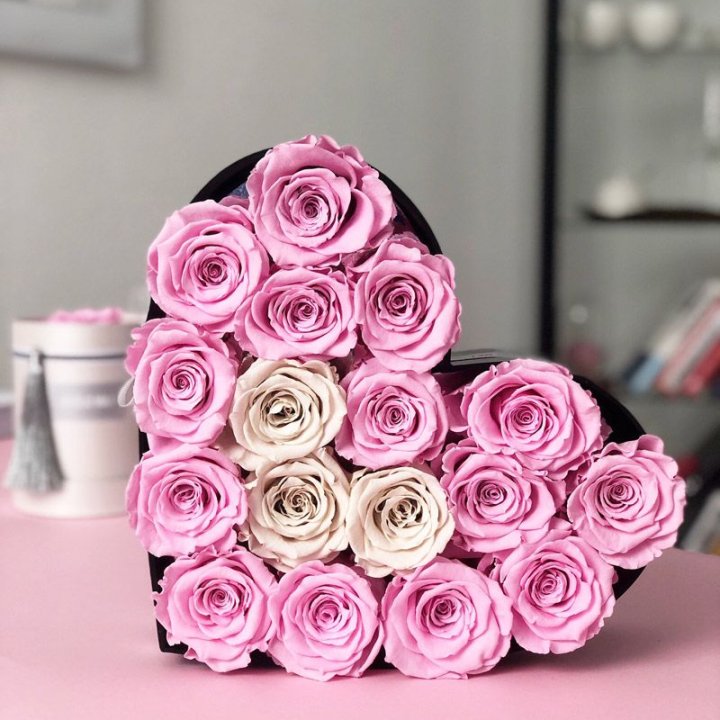 Сердце из роз в Петрозаводске