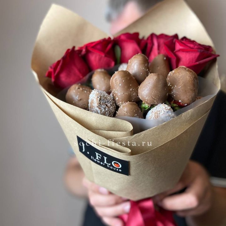 "Тандем с шоколадной клубникой" в Петрозаводске