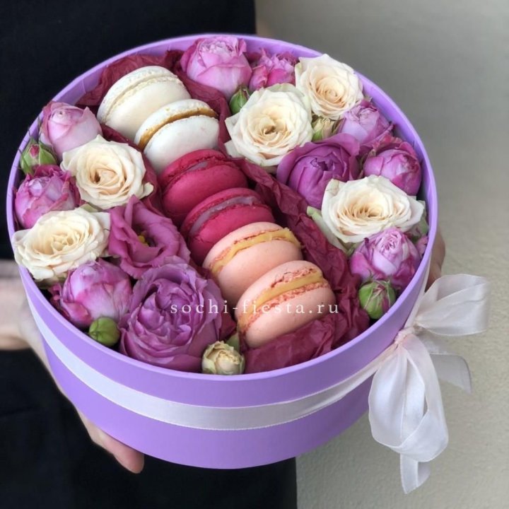 Цветочный бокс "Лаванди" в Петрозаводске