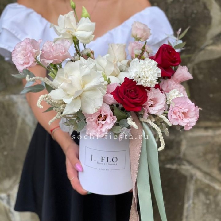 Цветочный бокс Mini №3 в Петрозаводске