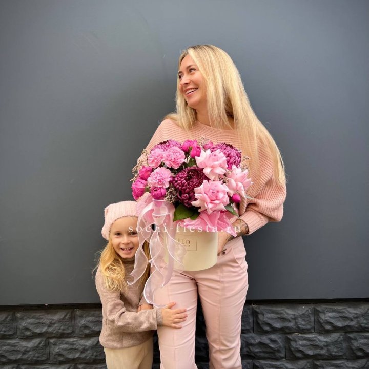 Цветочный бокс "Альба" в Петрозаводске