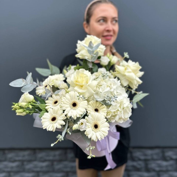 Цветочный бокс "Лавандовый сон" в Петрозаводске