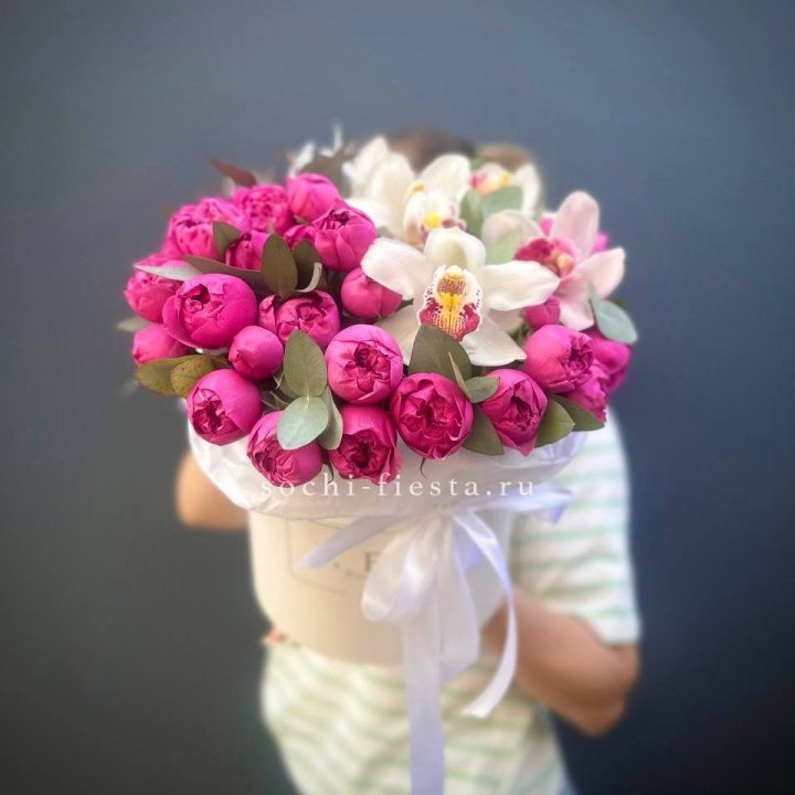 Бокс дуо мисти и орхидеи в Петрозаводске