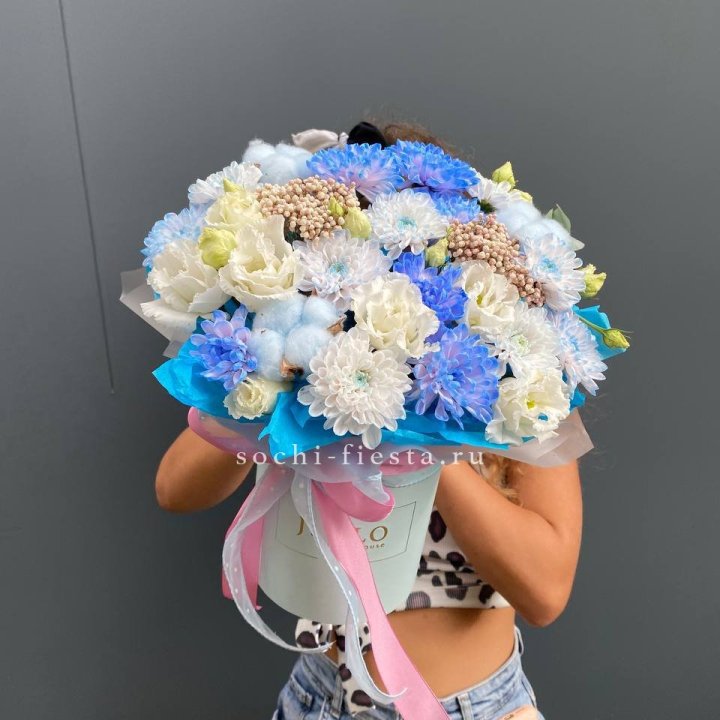 Коробка цветов  " Облако" в Петрозаводске