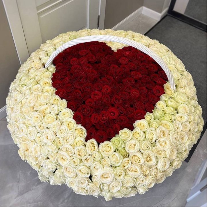 501 роза сердце в Петрозаводске