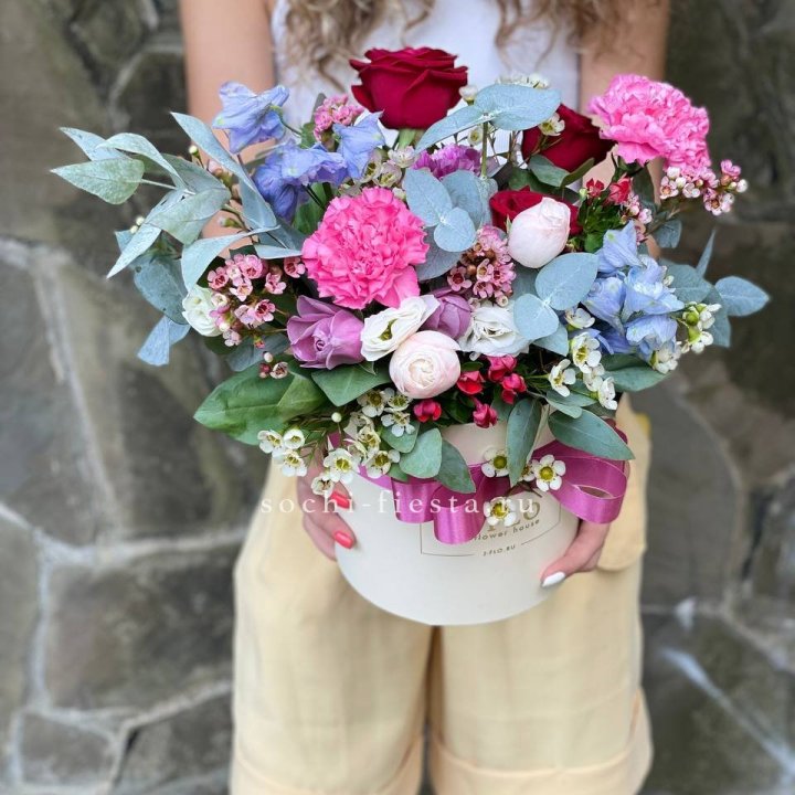 Цветочный бокс №4 в Петрозаводске