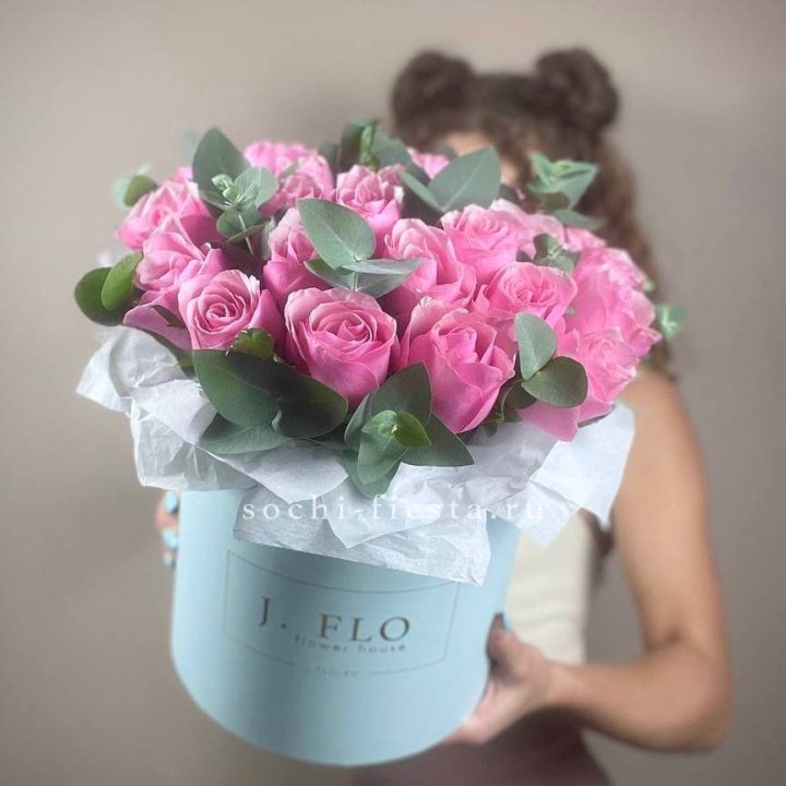 Бокс 27 роз в Петрозаводске