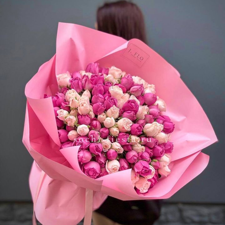 51 кустовая роза  в Петрозаводске