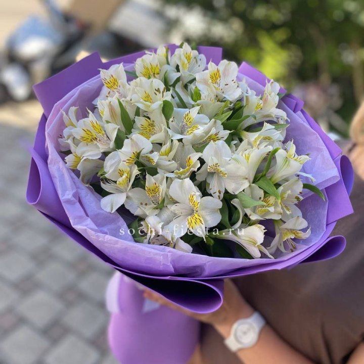 Букет альстромерий №6 в Петрозаводске