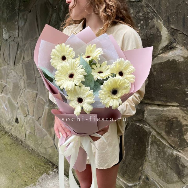 Букет голландских гербер  в Петрозаводске