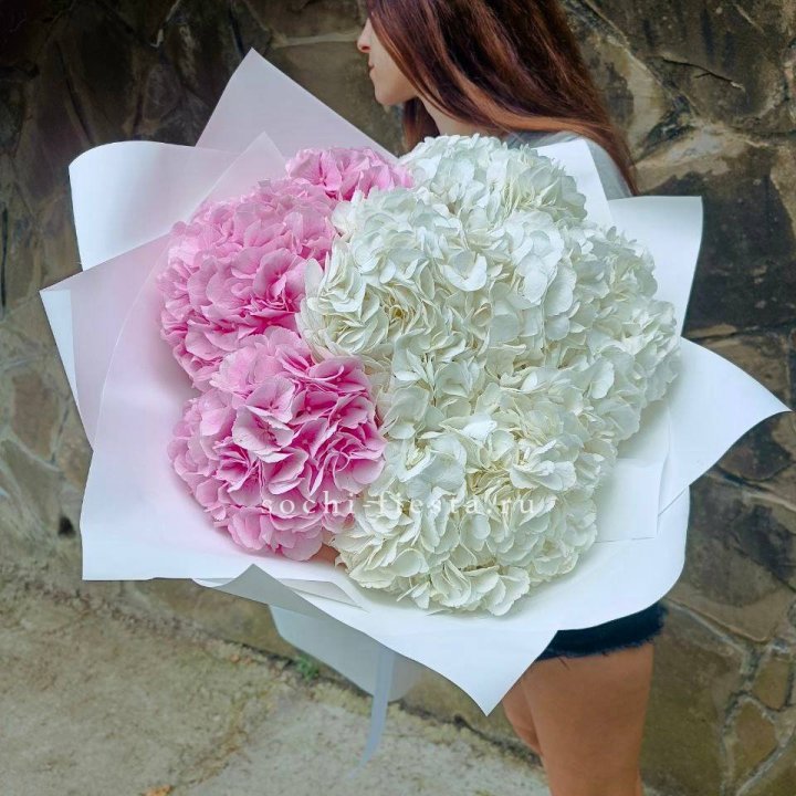 Букет гортензий №2 в Петрозаводске