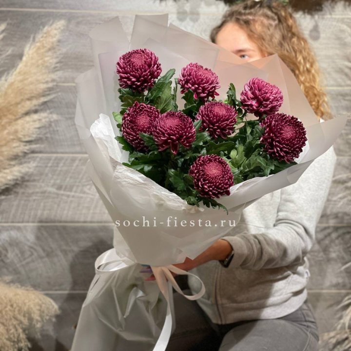 Хризантемы Бигуди в Петрозаводске