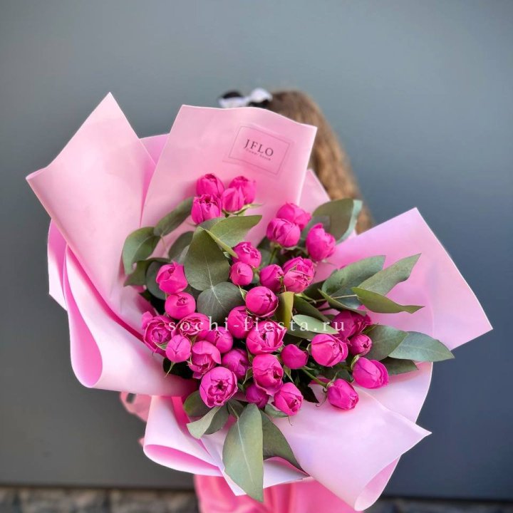 Пионовидные розы баблс в Петрозаводске