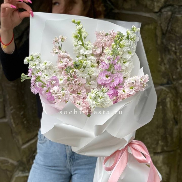 Букет маттиол №1 в Петрозаводске