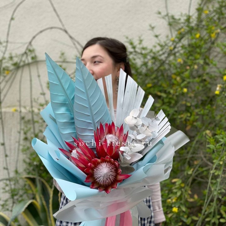 Букет из протеи "Клеопатра-2" в Петрозаводске