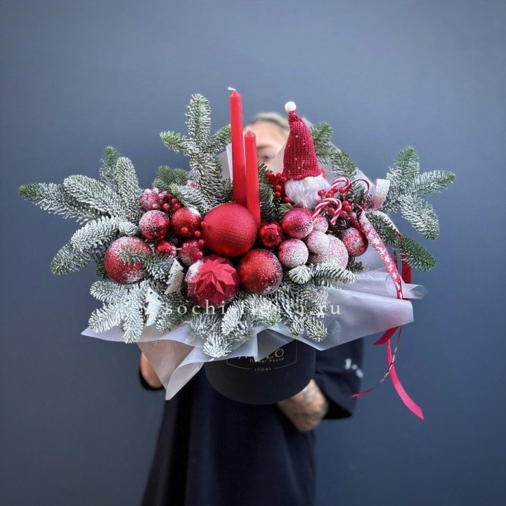 Композиция "Мери крисмас ред" в Петрозаводске