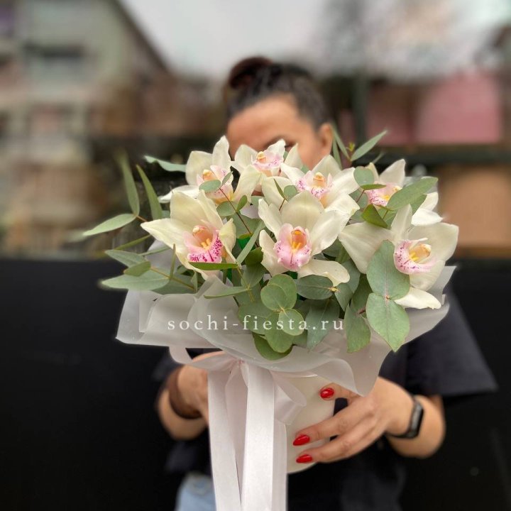 Бокс с орхидеями в Петрозаводске