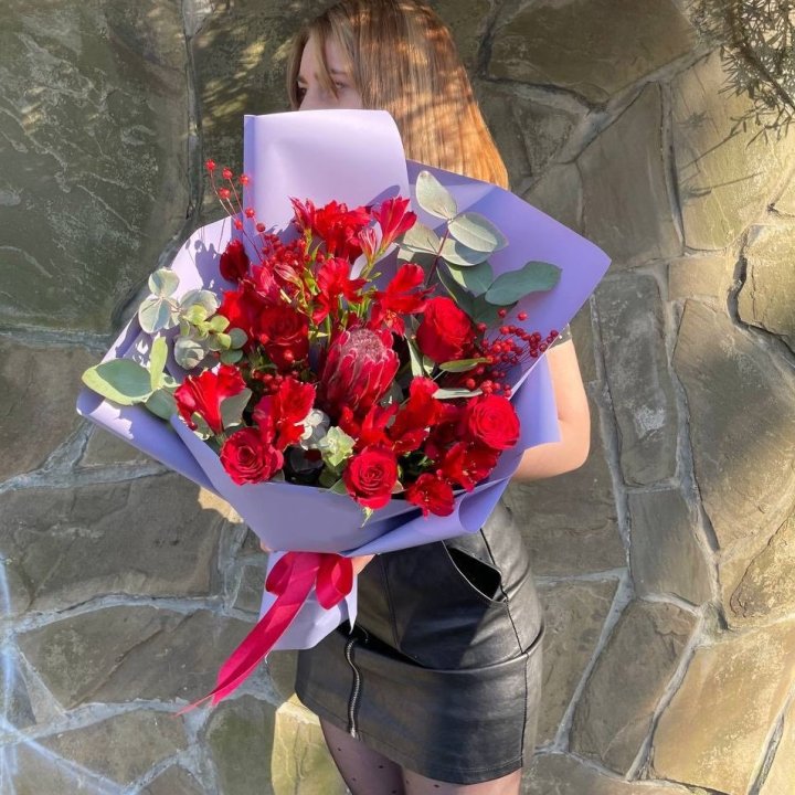 Букет c протеей "Алиса" в Петрозаводске