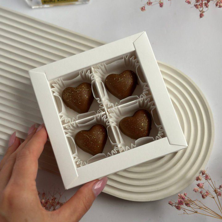 Бельгийский шоколад сердца в Петрозаводске