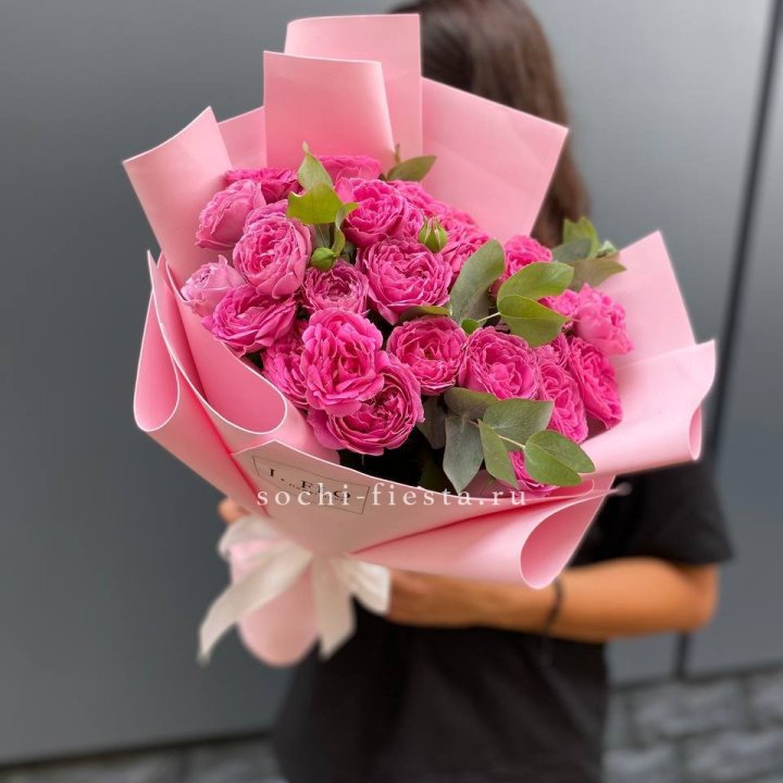 Пионовидные розы мисти баблс N.2 в Петрозаводске